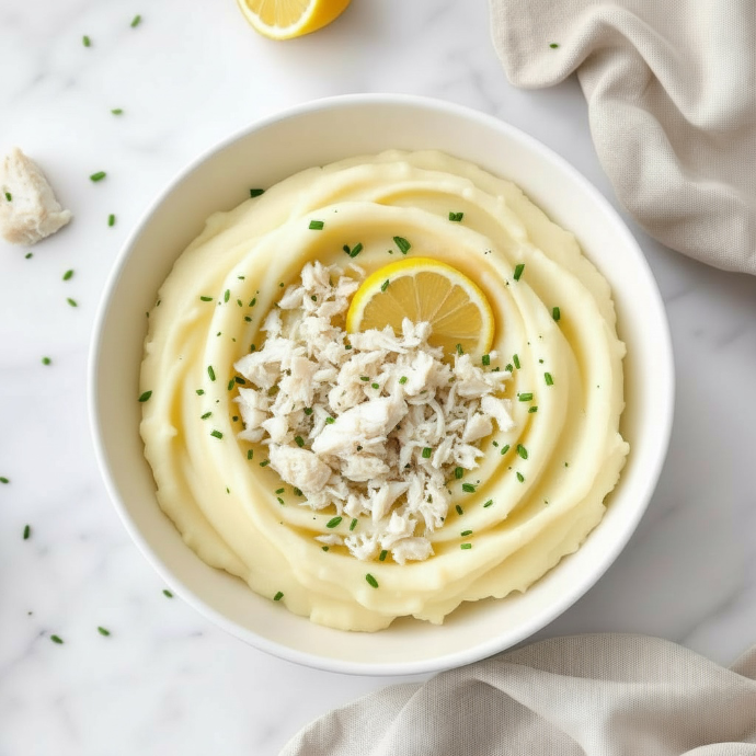 purée colin pomme de terre