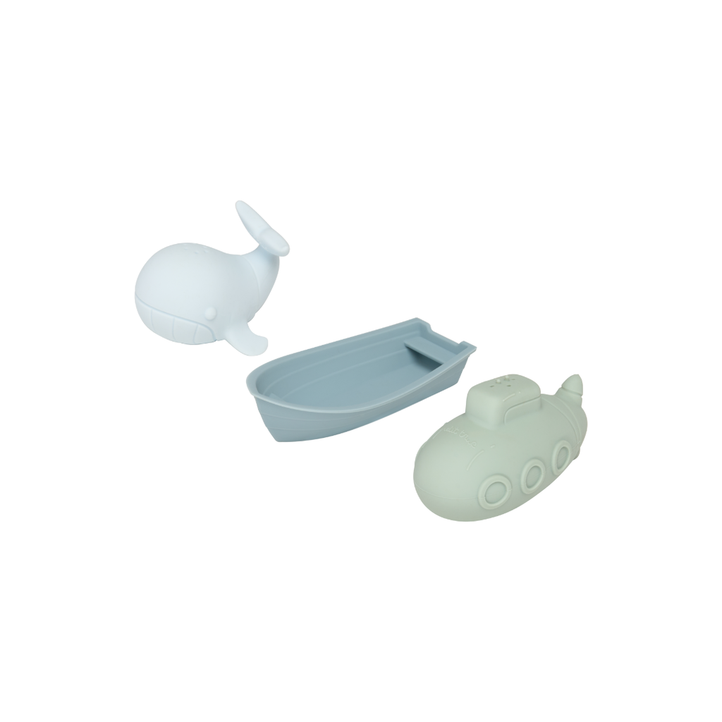 [PF001] 3xpack bath toys petit plouf Ocean